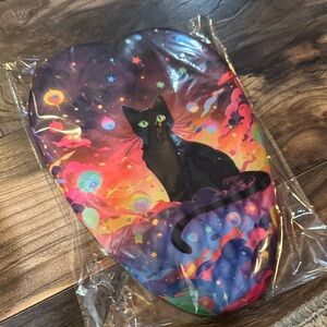 Colorful Cat Print Mouse Pad